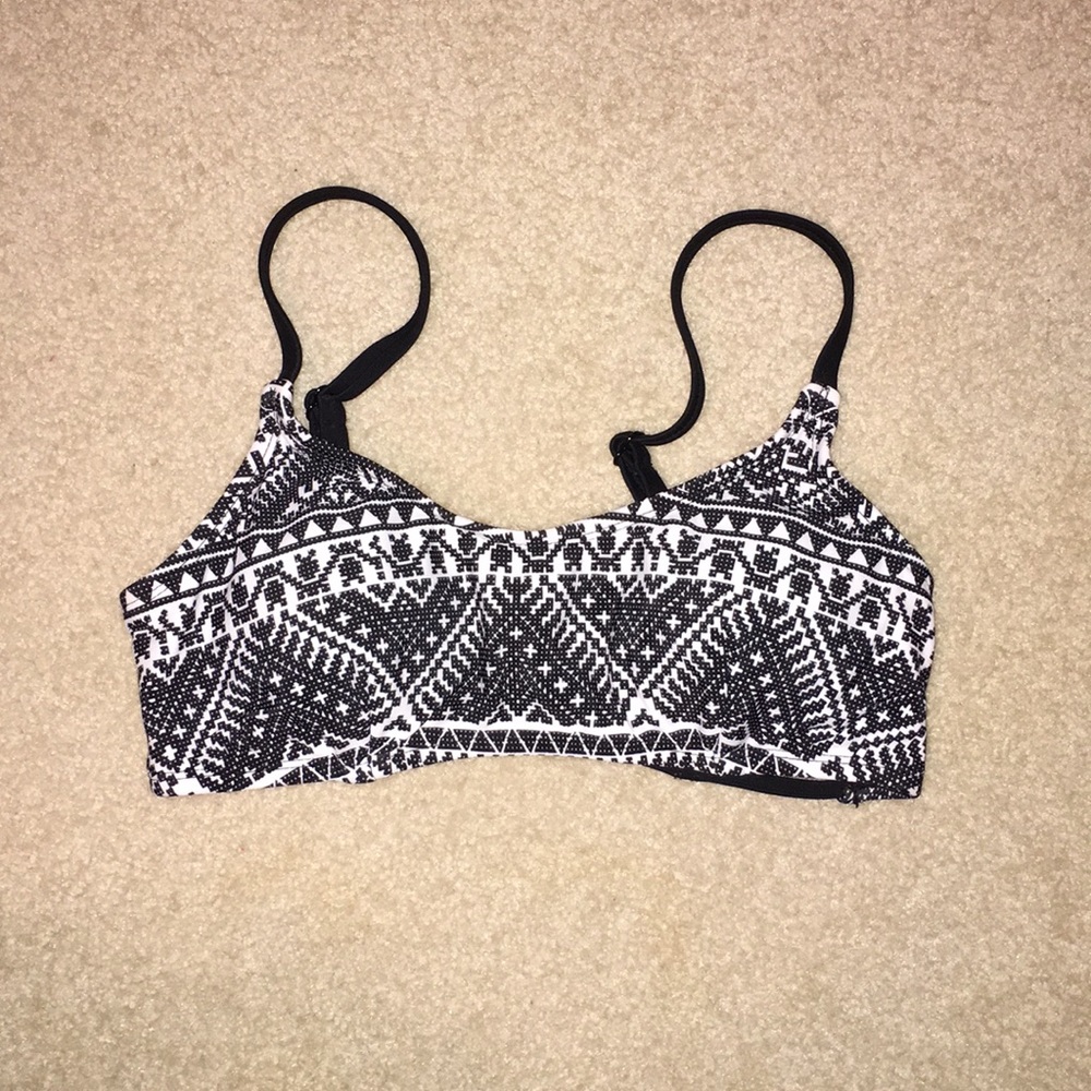 Pattern Bikini Top